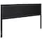 Flash Furniture Melbourne Metal Upholstered King Size Headboard in Dark Gray Fabric HG-HB1717-K-DG-GG - alternate 9